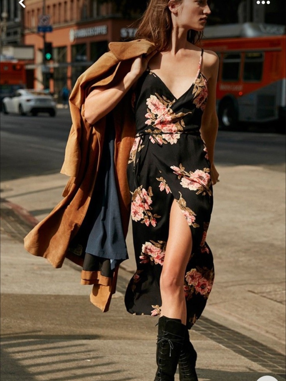 Reformation Anouk wrap dress